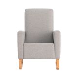 Sillon De Lactancia Liso E Gris 70x70x104 Cm - Cambrass - imagen 2