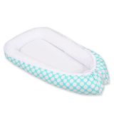 Cocoon Premium Reversible para Bebés My Sweet Baby - Turquesa con Puntos - imagen 3