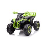 Quad GTS1199 en color verde, diseñado para aventuras al aire libre