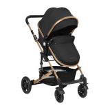 Carrito de bebé 3en1 Kikkaboo Amaia Negro 2024 - imagen 2