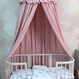Dosel de techo de muselina – Rosa