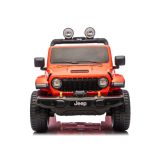 Jeep Rubicon 4x4 Vehículo Eléctrico Naranja