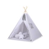 Tipi My Sweet Baby para Niños con Alfombra y Plumas Decorativas
