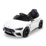 Coche eléctrico infantil Mercedes-Benz AMG CLE53 Toyz en color blanco