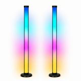 Lámpara RGB LED Lean, detalle con mando físico y app móvil