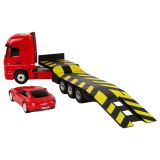 Camión de Remolque R/C Mercedes-Benz 1:26 Rojo