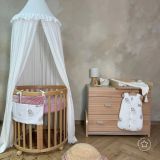 Dosel de techo de muselina – Crudo