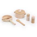 Juego de cocina de madera Trixie - Mrs. Rabbit