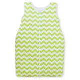 Saco de Dormir para Bebés My Sweet Baby, Algodón, Chevron Verde