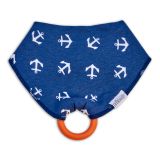 Babero Bandana con Mordedor Dr brown`s - Anclas - imagen 2
