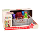 Juego Arcade Golpea al Topo Dinosaurios con Efectos de Volcán