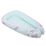 Cocoon Premium Reversible My Sweet Baby para Bebés - Unicornio Mint - imagen 2
