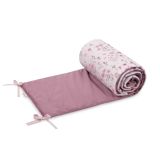 Protector de Cuna Velvet Bloom Rosa Sensillo