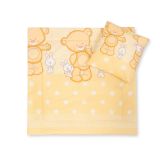 Juego de Ropa de minicuna My Sweet Baby - Osito Tierno Crema