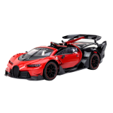Coche Deportivo RC 1:12 con Puertas Abatibles Rojo