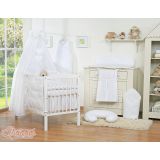 Dosel de Cuna My Sweet Baby con Corazones Blancos 160x250cm - imagen 2