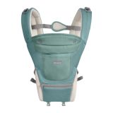 Portabebés 3en1 Chloe Mesh Menta Kikkaboo - Versatilidad y Comodidad - imagen 2