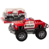 Coche de Policía Pickup Rojo Off-Road