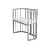 Cuna de Bebé 7 en 1 Waldin con Colchón - Gris