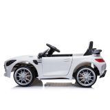 Coche eléctrico Mercedes GTR para montar - Blanco