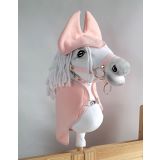 Set de Manta y Orejeras My Sweet Baby para Hobby Horse Rosa