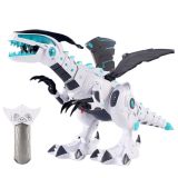 Robot Dinosaurio Control Remoto con Alas, Luces y Sonidos