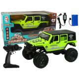 Rock Crawler 2.4 GHz Verde 4x4 con Amortiguadores