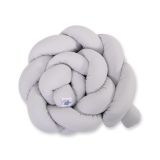 Protector de cuna Knot Bumper Gray - My Sweet Baby