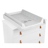 Cambiador duro Kikkaboo Seally Me 50x80cm impermeable - imagen 3