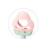 Mordedor y Sonajero Babyono Fresa para Bebés - Alivio y Diversión - imagen 2