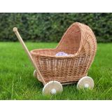 Carrito de muñecas de mimbre My Sweet Baby - Natural - imagen 3