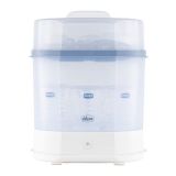 Esterilizador Chicco utilizando vapor natural y cerámica.