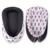 Cocoon Doble Cara Premium My Sweet Baby para Bebés - Rosa Cebra - imagen 2