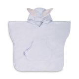 Poncho de Baño Coral Azul Sensillo - Comodidad y Estilo