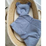 Juego de Cuna con Almohada My Sweet Baby - 2 Piezas Pastel Azul