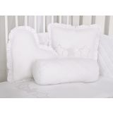 Decorative Pillow With Application - White - imagen 2