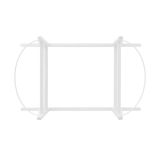 Portamoises Madera Balancin Liso E 46.5x86x48.5 Cm Blanco - Cambrass - imagen 3