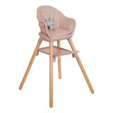Trona 2en1 Woody Rosa Kikkaboo - Versatilidad y Comfort - imagen 2