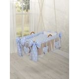 Cuna colgante de mimbre My Sweet Baby - Puntos Celestes