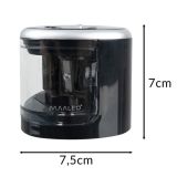 Sacapuntas eléctrico doble Maaleo, ideal para escuela y hogar - imagen 3