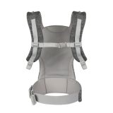 Portabebés Kikkaboo Hoody Fly knit Gris para bebés - imagen 2
