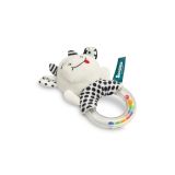 Sonajero BLACK&WHITE RATTLE COW de Sensillo para bebés - imagen 2