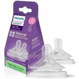 Chupete Natural Philips Avent SCY964/02 para Bebés 3+