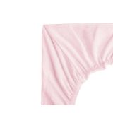 Sábana para cuna de bambú rosa Sensillo 90x40 - imagen 3