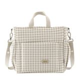 Bolso Maternal Pack Vicky Beige 16x43x37 Cm - Cambrass
