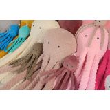 Octopus Cuddly con Sonajero My Sweet Baby - Marrón con Puntos - imagen 3