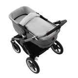 Saco Capazo + Colchoneta Polo Grey 35x80x6 Cm - Cambrass