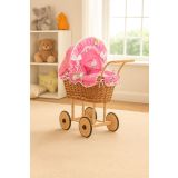 Cochecito de Muñeca My Sweet Baby con Cama y Ropa Rosa - imagen 3