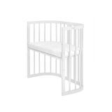 Cuna Wood 7 en 1 con Colchón Waldin Blanco