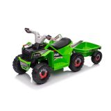 Quad Bike Verde Eléctrico con Remolque XMX630T